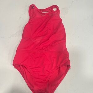 Red One-Piece Swimsuit